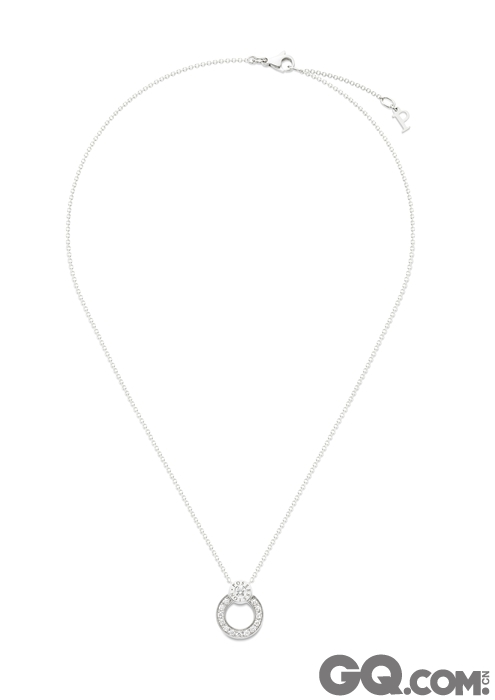 Piaget Possession系列吊坠；18K 白金
镶饰13颗圆形美钻（约重0.3克拉）；
G33P0083
RMB 24,900
