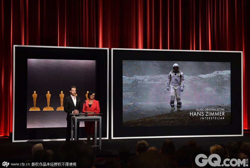 《星际穿越》只获得了一些技术奖。