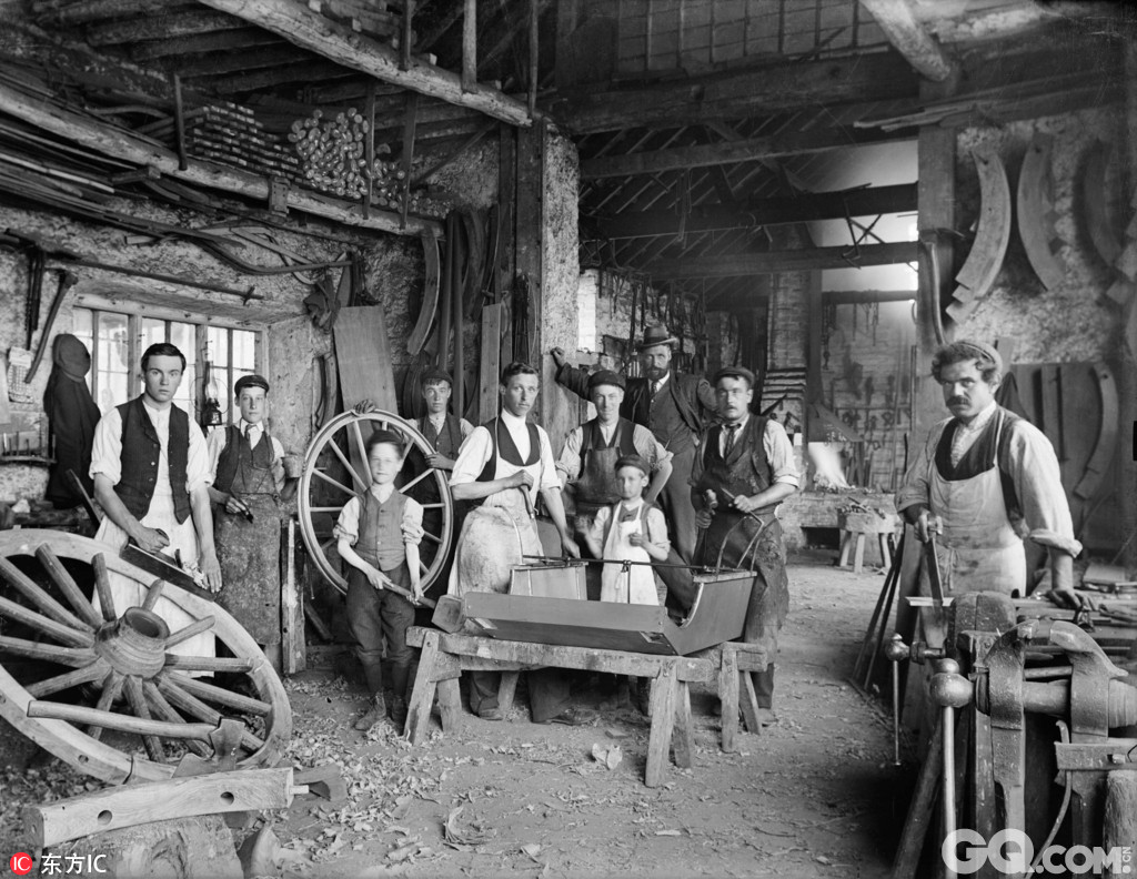 从100多年前英国老照片 解读工业革命_话题_GQ男士网