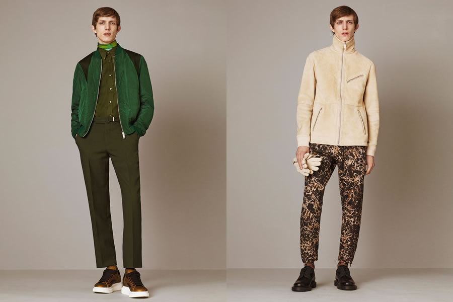 Alexander McQueen推出了2015的早秋系列男装，正装的款式，采用高贵的色彩——祖母绿、宝石蓝、酒红，彰显着高贵的姿态。礼服的设计充满华贵，款式新颖，很吸引眼球。
