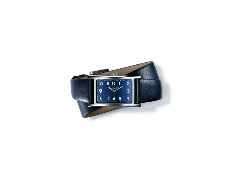 Tiffany & Co.蒂芙尼 East West系列44x25毫米不锈钢腕表