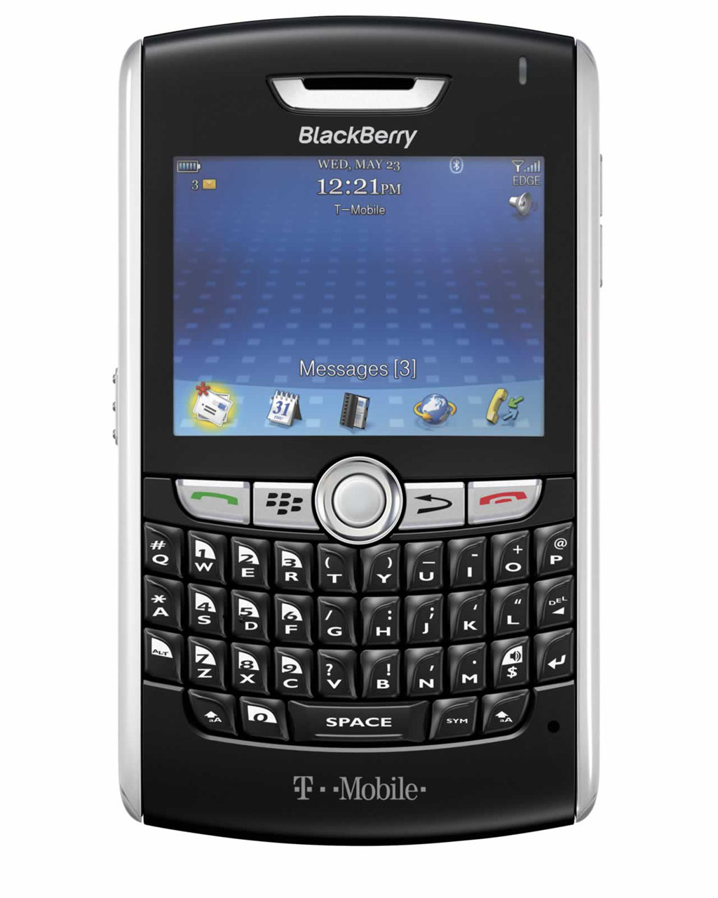 NO.5Mercury黑莓手机 
最初听到黑莓是因为美国总统都在用，可以说质量、性能、安全都有保障。现在黑莓与TCL达成授权协议，所以，今年在CES上推出了Mercury黑莓新机，也让我们感受到了久违的熟悉感。
