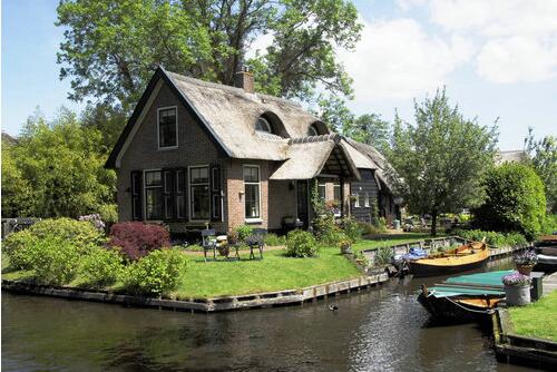 荷兰羊角村(giethoorn, holland)