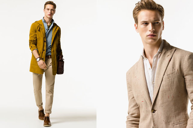 成熟男士的服装品牌Massimo Dutti，本季推出的从精致的商务装到日常休闲装，涵盖了不同的设计风格，散发着独特的魅力。它以上乘的面料质感为基础，展示着多种多样的风格。印花的清新，波点的青春，都演绎着春夏的朝气。