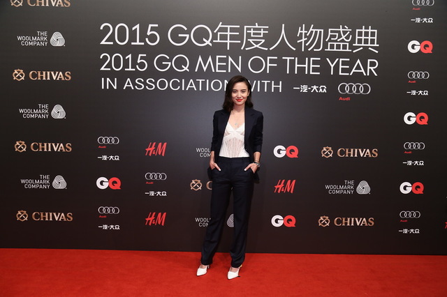 2015 GQ 年度人物颁奖盛典红毯 宋佳