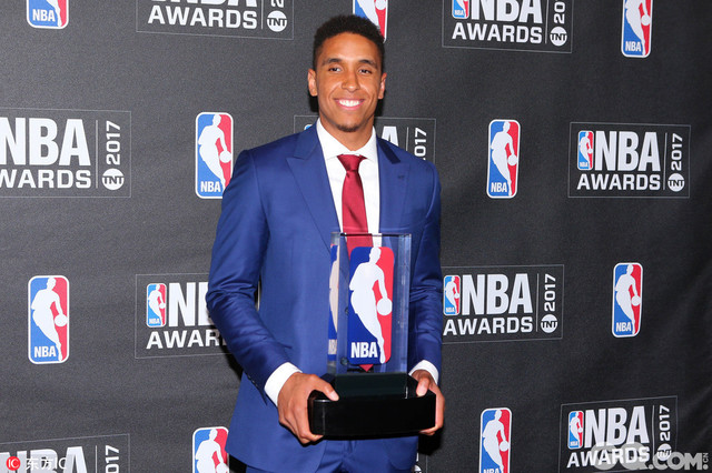当地时间2017年6月26日，美国纽约，16/17赛季NBA颁奖典礼。 