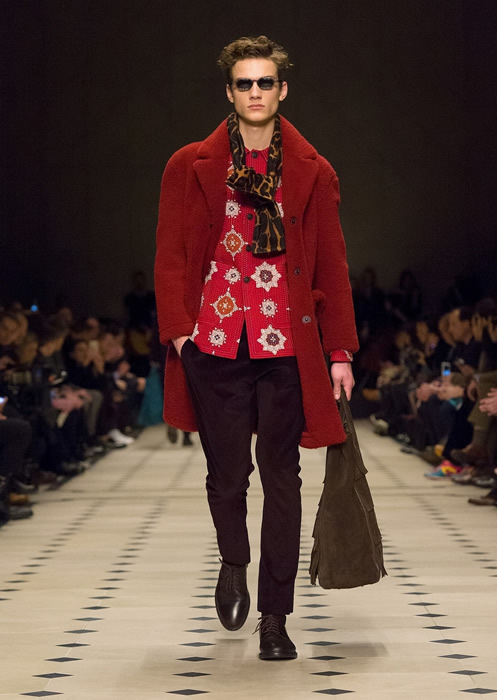 波西米亚名士风尚 BURBERRY2015秋冬男装系列伦敦盛大发布