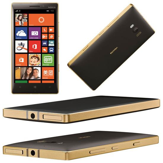 全新微软Lumia 930流金典藏版限量发售