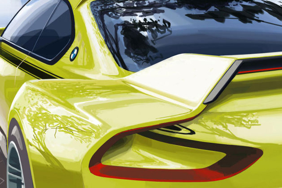 BMW 3.0 CSL Hommage概念车预告图发布