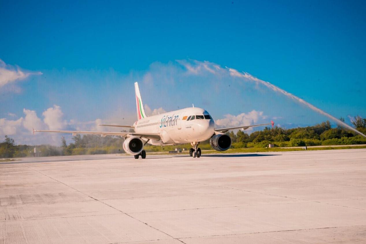 斯里兰卡航空成为全球首家飞往甘岛的国际航空公司