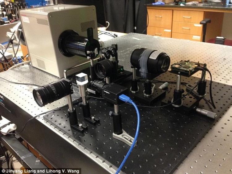 为了拍摄“光线爆破” 科学家启用了一台特殊相机