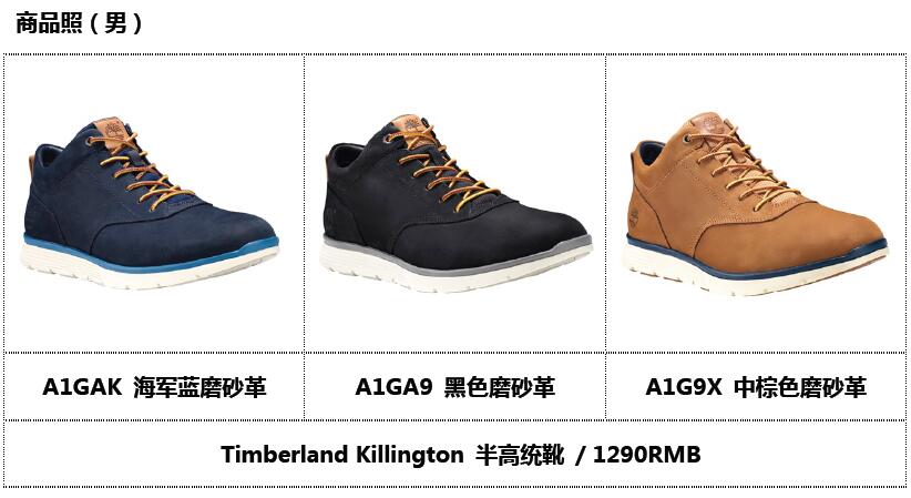 Timberland Killington一“Boot”登天休闲运动鞋系列发布