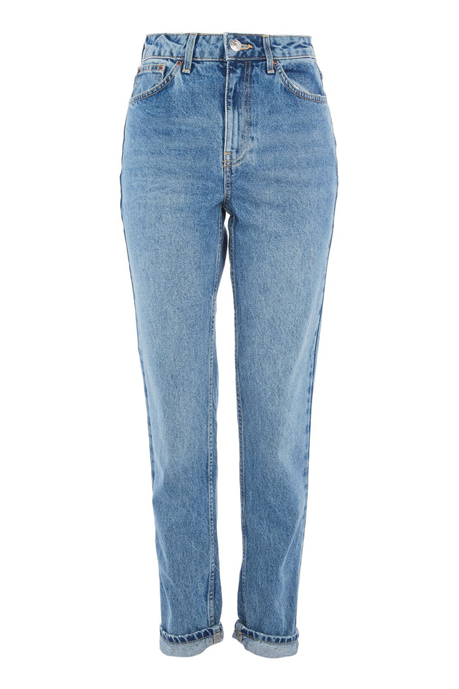 参考单品:topshop"mom jeans",参考价格:272cny