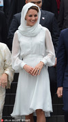 凱特王妃出訪印度，不僅有EQ，更有衣品！