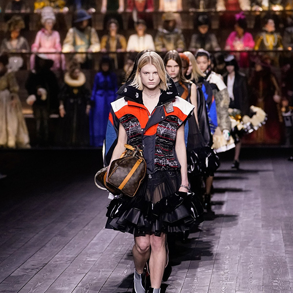 #SuzyPFW: Louis Vuitton Sweeps Across History