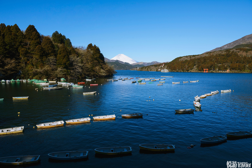 日本箱根町箱根町是日本富士箱根伊豆国立公园的一部分,来到这能欣赏