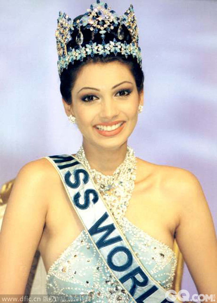 1999年来自印度的世界小姐Yukta Mookhey