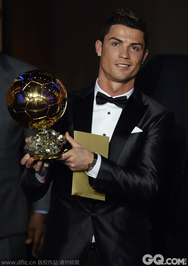 当地时间2014年1月13日，瑞士，2013年国际足联金球奖颁奖典礼。   