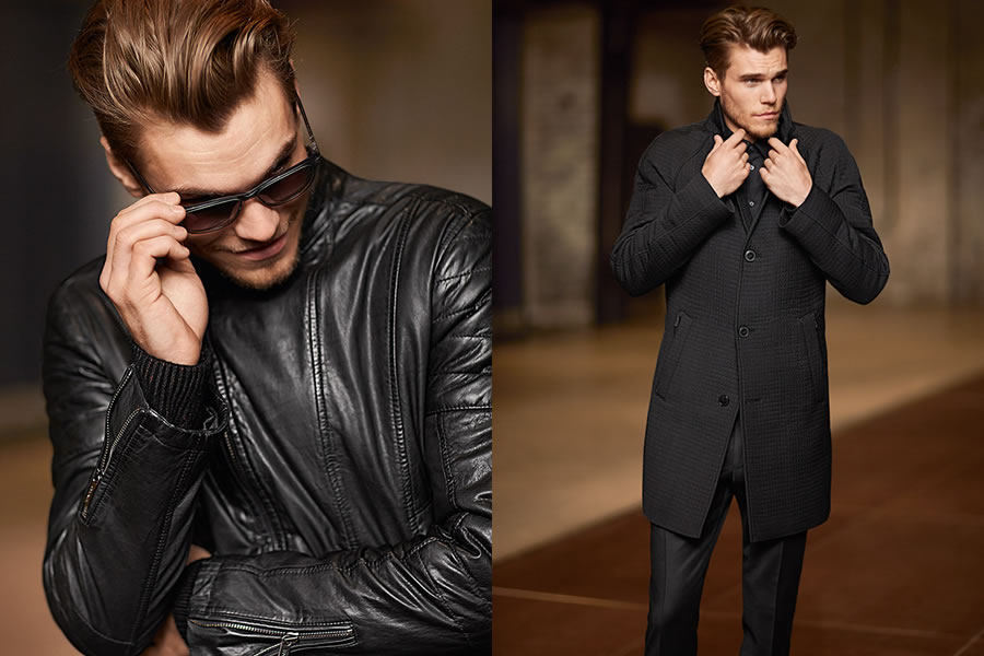 Strellson在本季推出的商务男装系列，体现着高雅与品位。丝绸光滑的面料，搭配暗红、宝石蓝色，即低调又迷人。作为成熟男士的选择，Strellson极力展现的是岁月沉淀的品味与优雅。