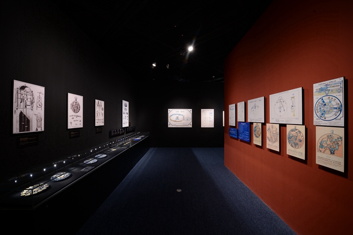 “日内瓦：时光之芯——瑞士钟表文化之源”展览展区与展品