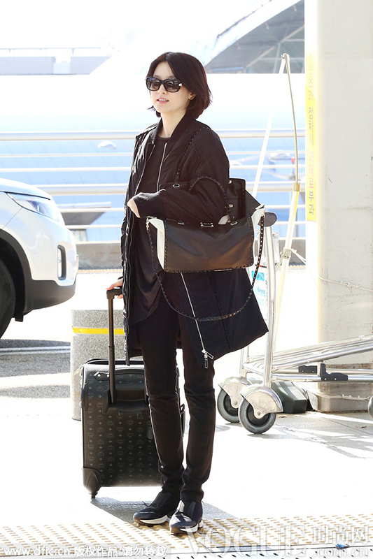 韩星街拍 冬季着装范本