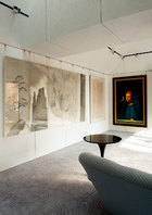 陶磊在二层为主人打造了一间娱乐室与艺术品展厅。