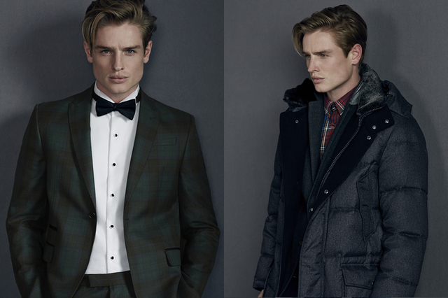 具有悠久历史的英国品牌Mark & Spencer，秉持着对英伦风格的执着，为传统的经典加上时尚的创意，打造出适合当今年轻人的衣着。本季推出的秋冬系列男装，用色深沉，面料厚实，做工精细，适合追求品质的男士。