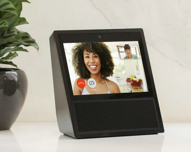 NO.6
除了提供语音服务，Amazon Echo还提供了Amazon Echo Show的影像产品服务。
