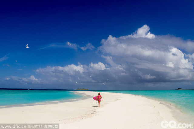 马尔代夫以奢华的度假村、碧蓝的海水及美丽的沙滩闻名于世。然而，这组照片却向人们展示了这座天堂小岛的另一面——大量垃圾被冲上洁白的海滩，塑料瓶堆积如山。27岁的电影制作人艾莉森-蒂尔（Alison Teal）参观了人称“垃圾岛”的马尔代夫Thilafushi岛，看到眼前的景象，她感到非常震惊。艾莉森跟澳大利亚摄影师Mark Tipple及其同事Sarah Lee一起记录下了这里的另类风光，希望能引起人们对保护马尔代夫生态环境的重视。