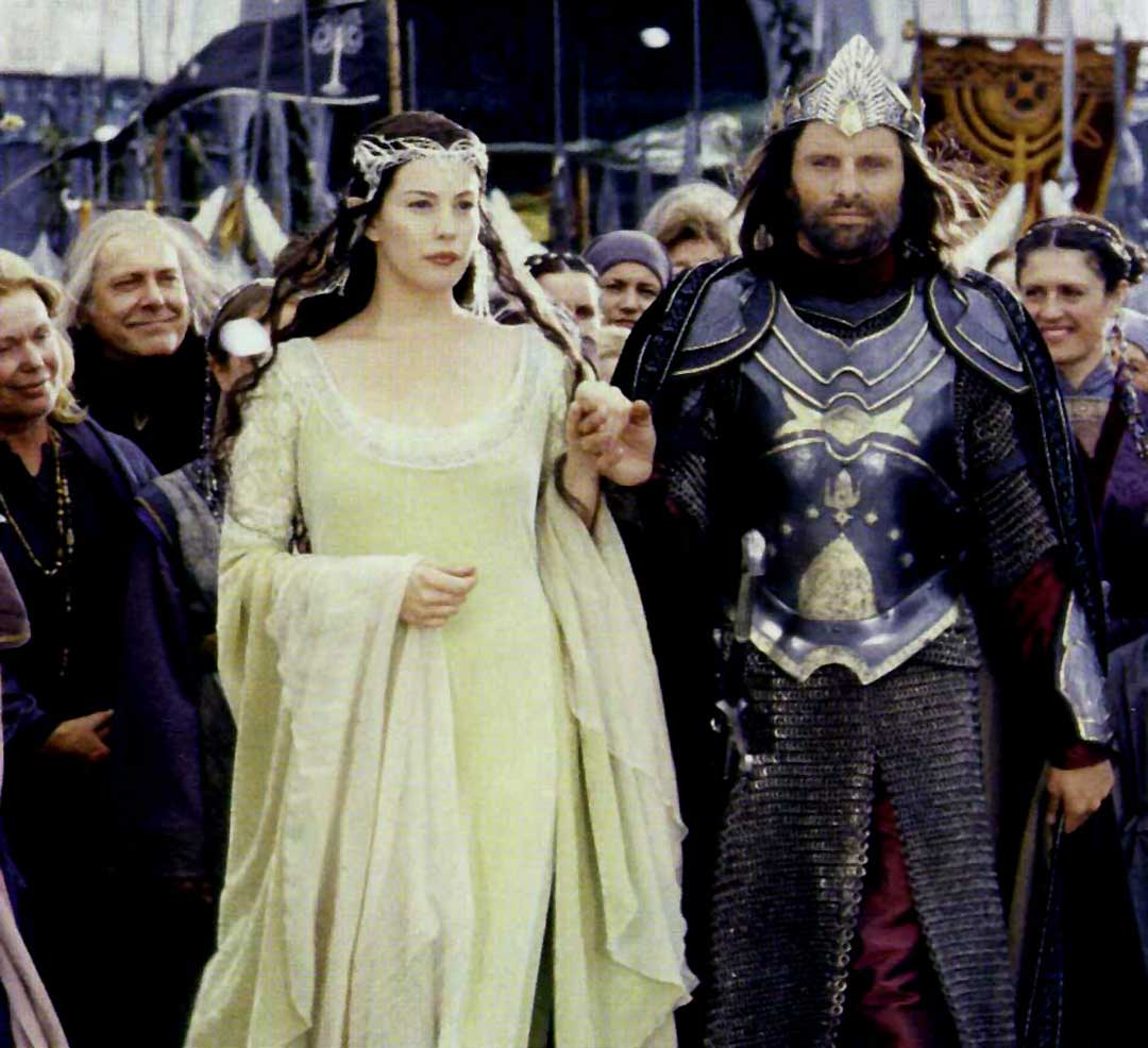 丽芙·泰勒,《指环王》 饰精灵公主阿尔温 在深受维多利亚时代影响的