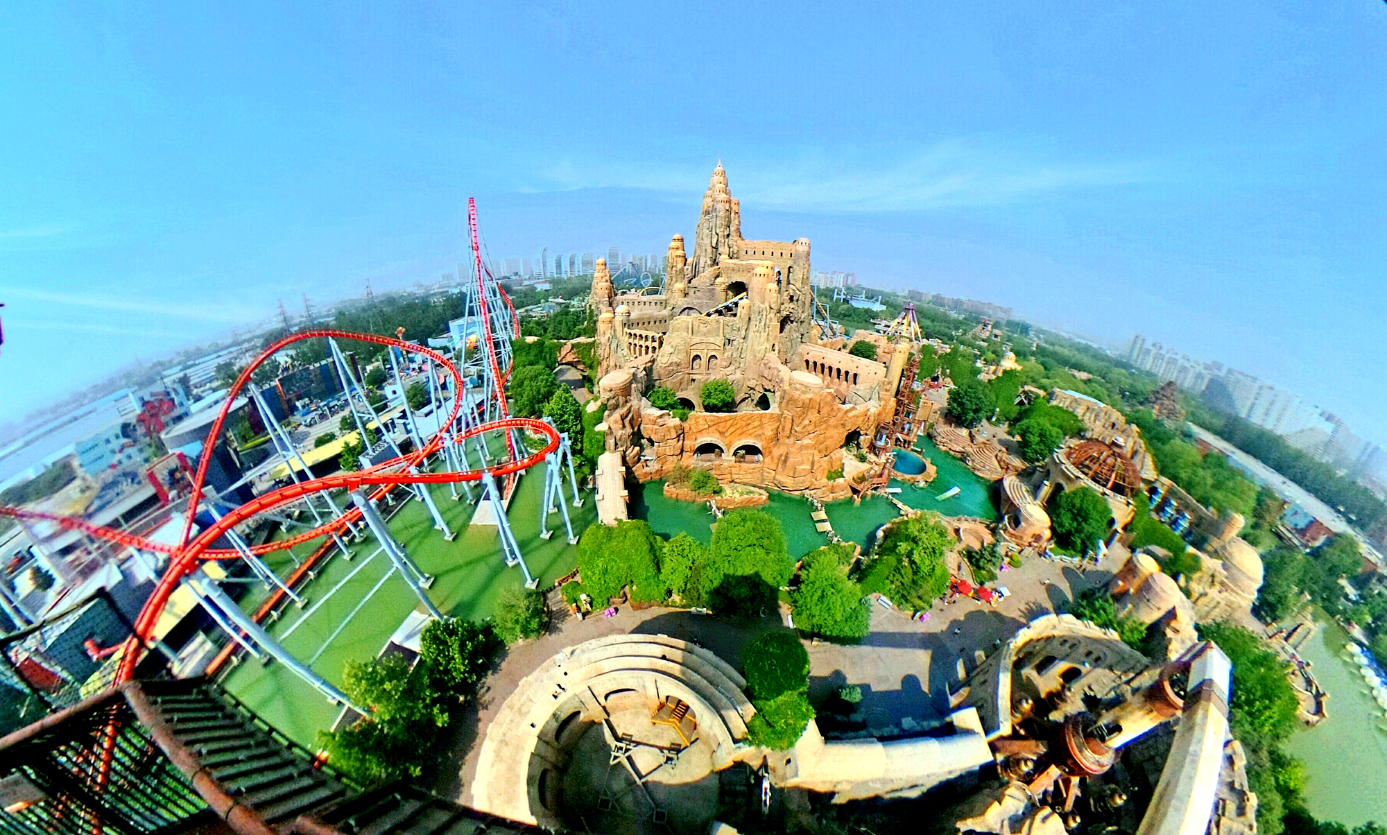 北京欢乐谷南京玛雅海滩水公园华侨城充分发挥文化旅游产业方面综合