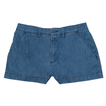 阿尼亚斯贝2014春夏蓝色牛仔短裤