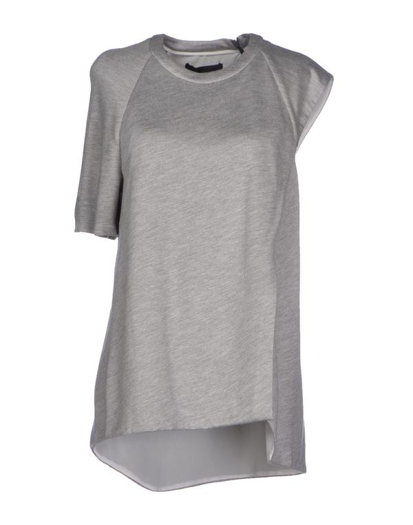 淡灰色 alexander wang t-shirt