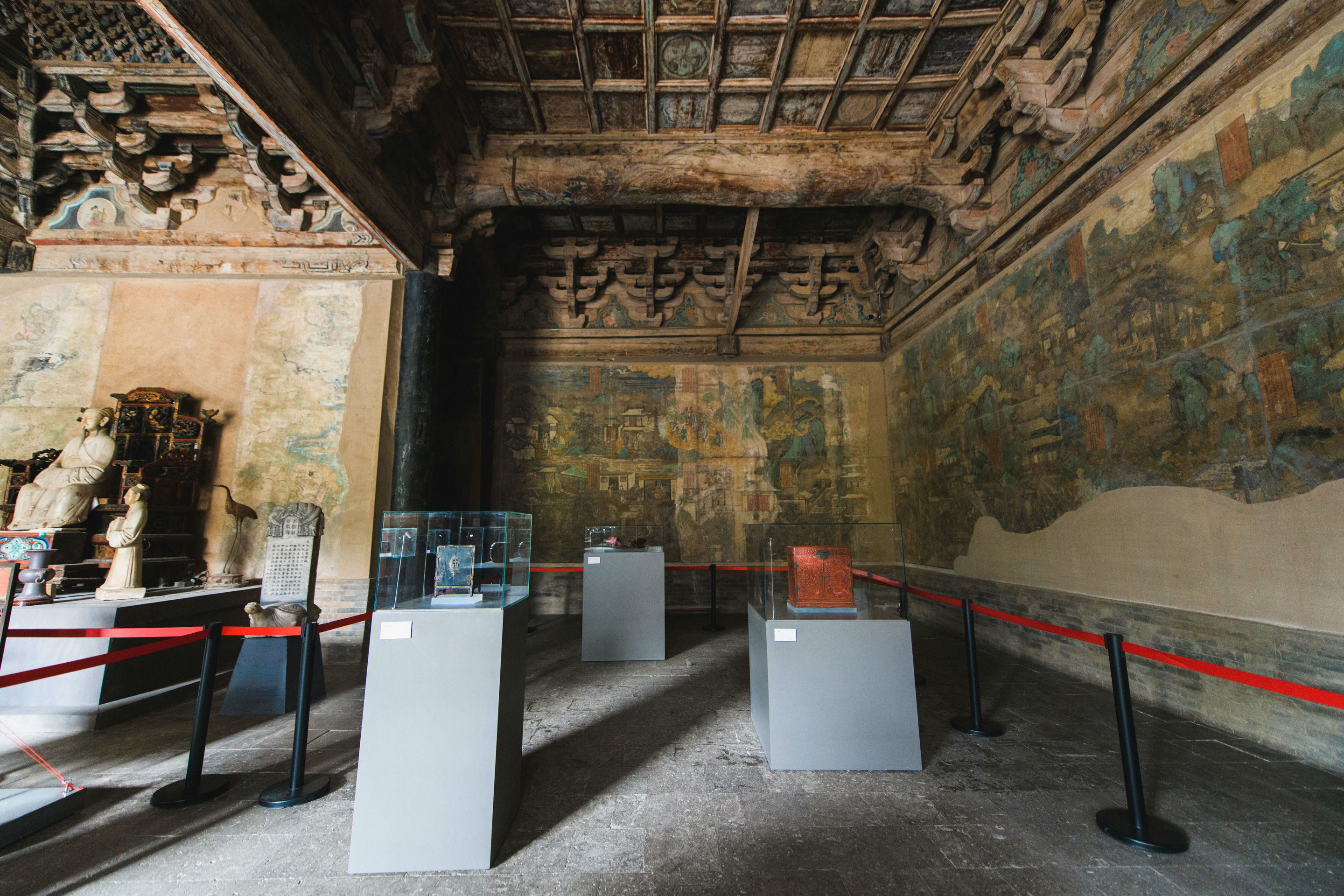 位于山西省最南端的永乐宫,始建于元代全真教兴盛时期,是一座保留完整