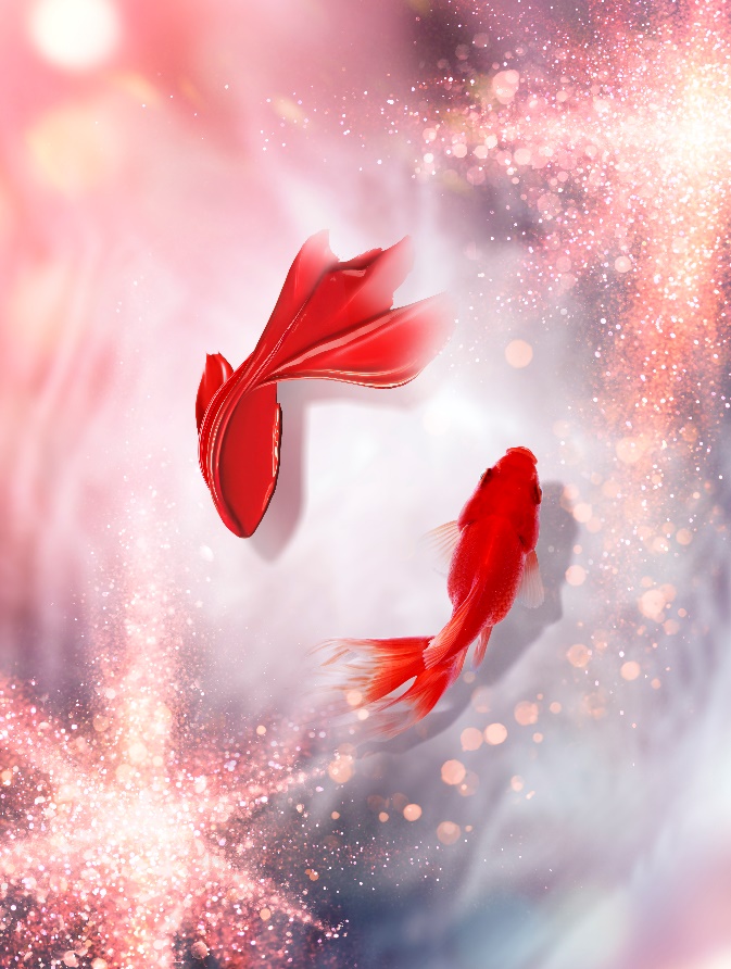 爱在金鱼花火时资生堂为你妆点七夕