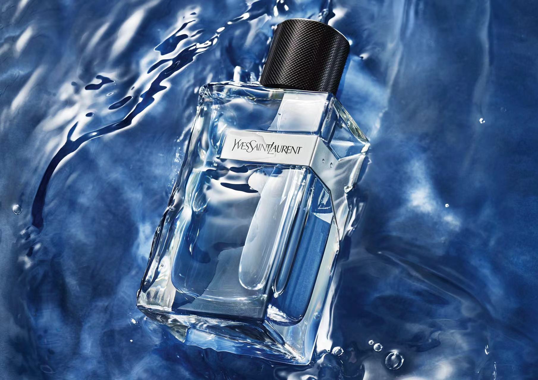 全新ysl圣罗兰ymen先锋男士淡香水掀起一场蓝色风暴