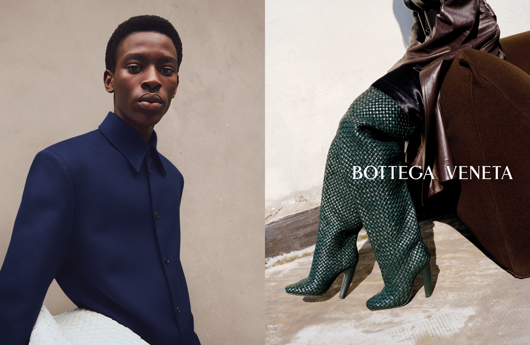 bottega veneta 2022 冬季系列广告大片