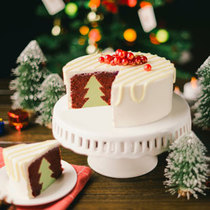 冬日令人垂涎欲滴的圣诞蛋糕-美食