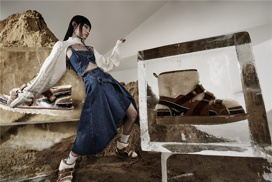 UGG® x Feng Chen Wang限量合作系列正式发售 ——全新概念大片亮相，诠释“夏”与“冬”的冲突之美