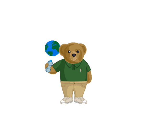 ralphlauren推出polo小熊的日常表情包